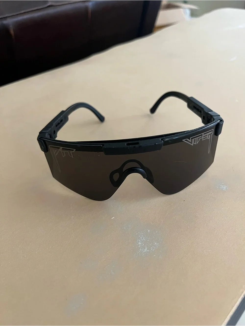 Pit Viper Black Shield-Style Tinted VR/AR Lens Cover